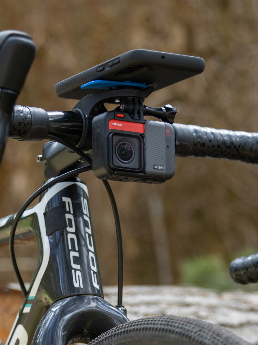 Selfie Stick Moto Base Soporte Insta 360 Gopro Bici Mtb
