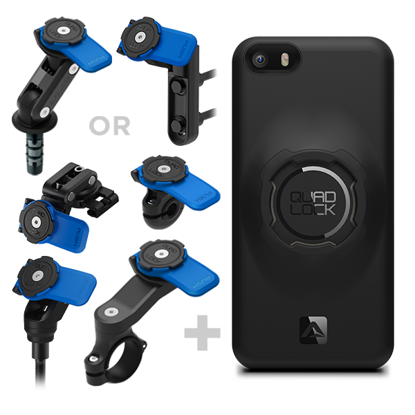 Motorcycle Kits - iPhone - Quad Lock® UK - Official Store