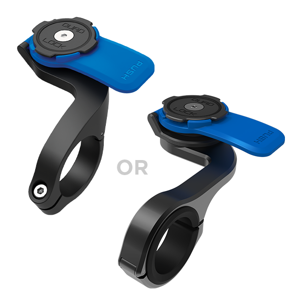 Support téléphone vélo déporté Quad Lock