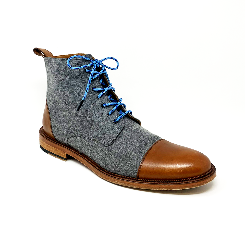Blue, Light Blue & Navy Boot Laces – Whiskers Laces
