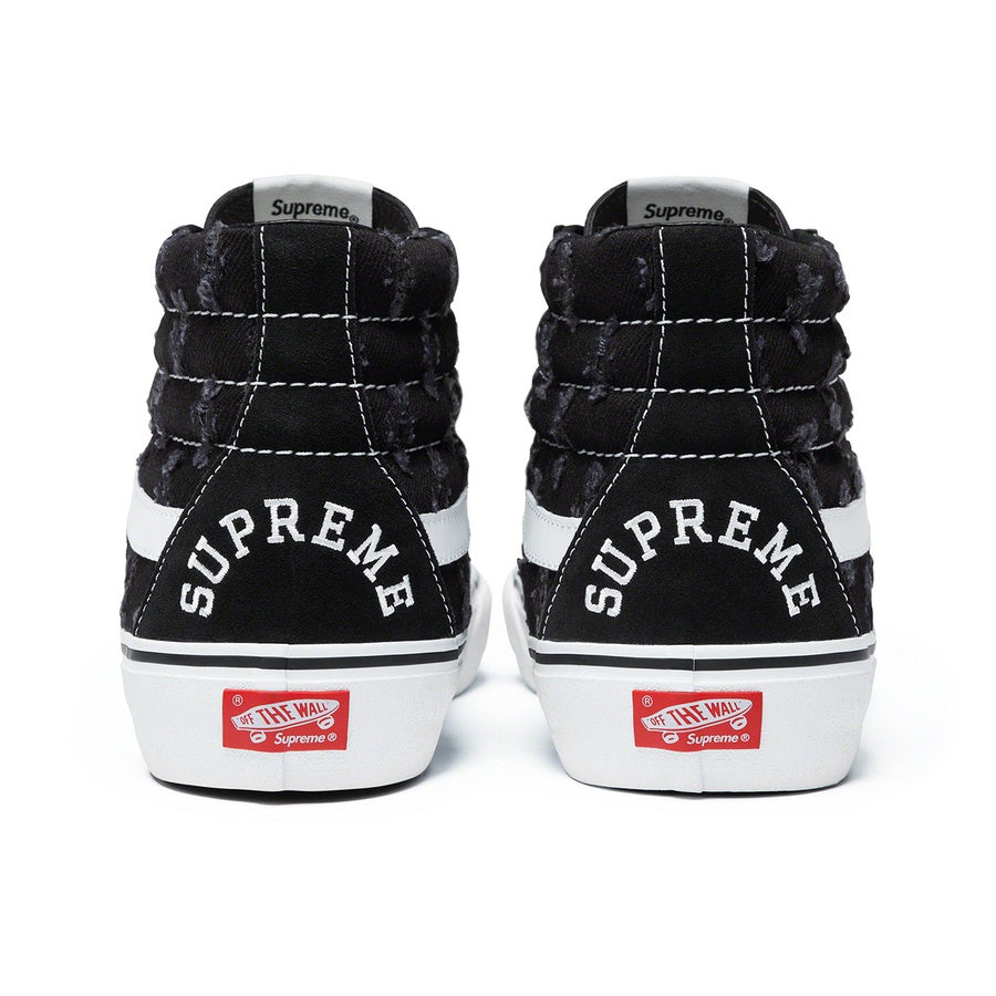 Supreme / Vans Hole Punch Denim Sk8-Hi Pro – Carbali.hk