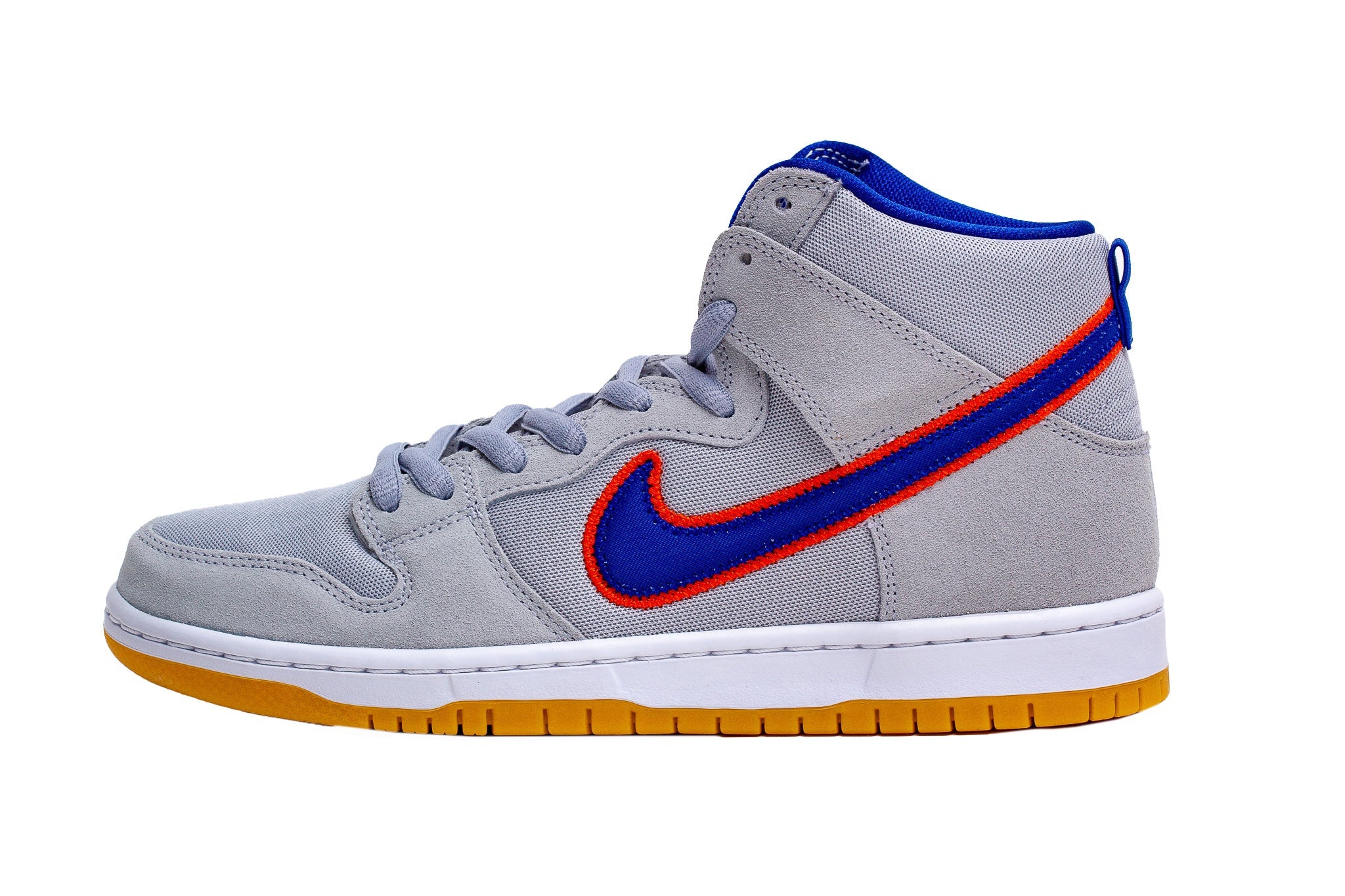 nike sb dunk high rush blue and team orange