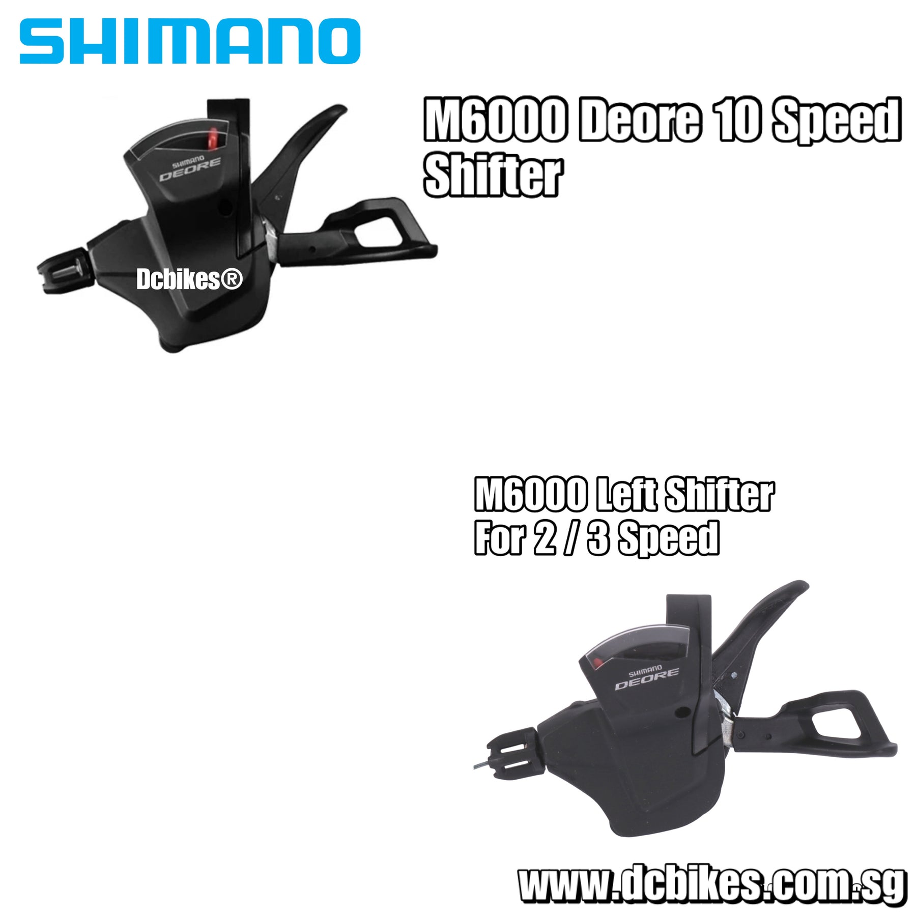 Shimano Zee 1 X 10 Speed M640 Right Trigger Shifter – Dcbikes