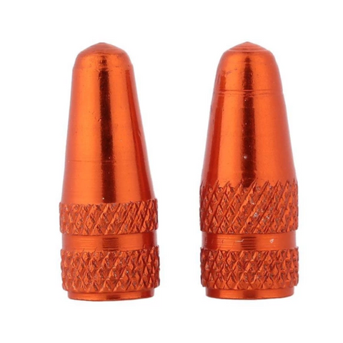 orange presta valve caps