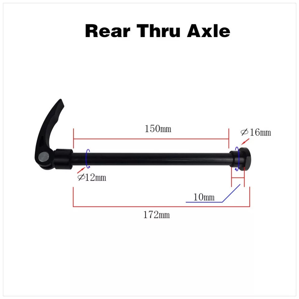 12mm thru axle quick release