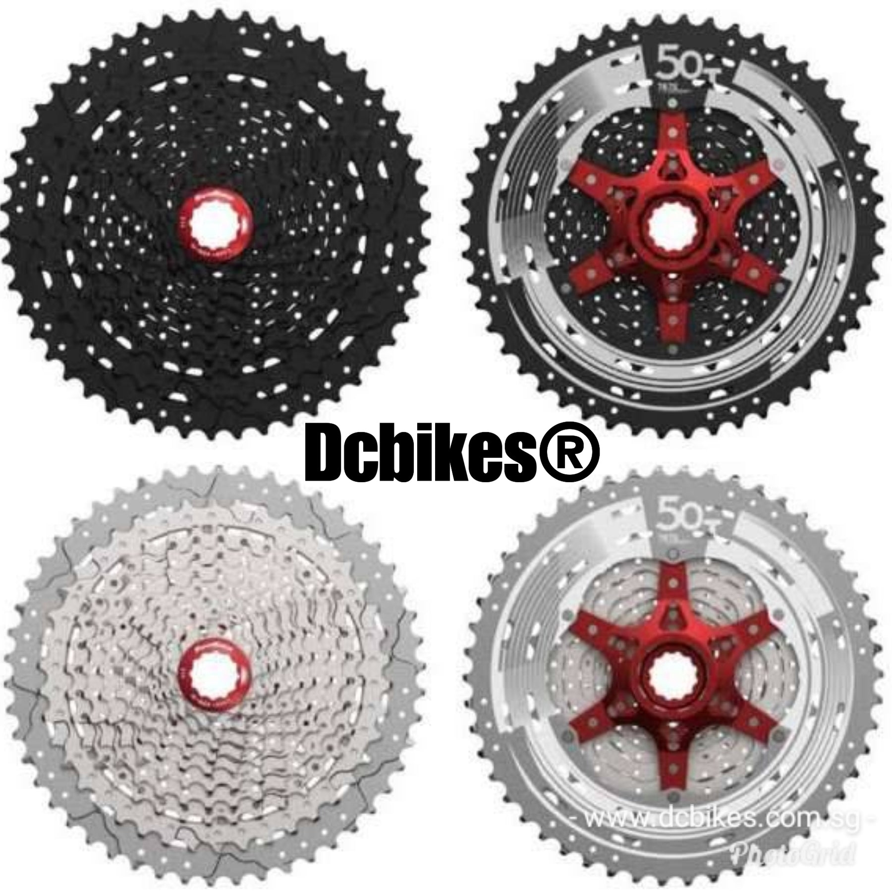 Sunrace 12 Speed 11-50T MTB Wide Ratio Cassette CSMZ90 – Dcbikes