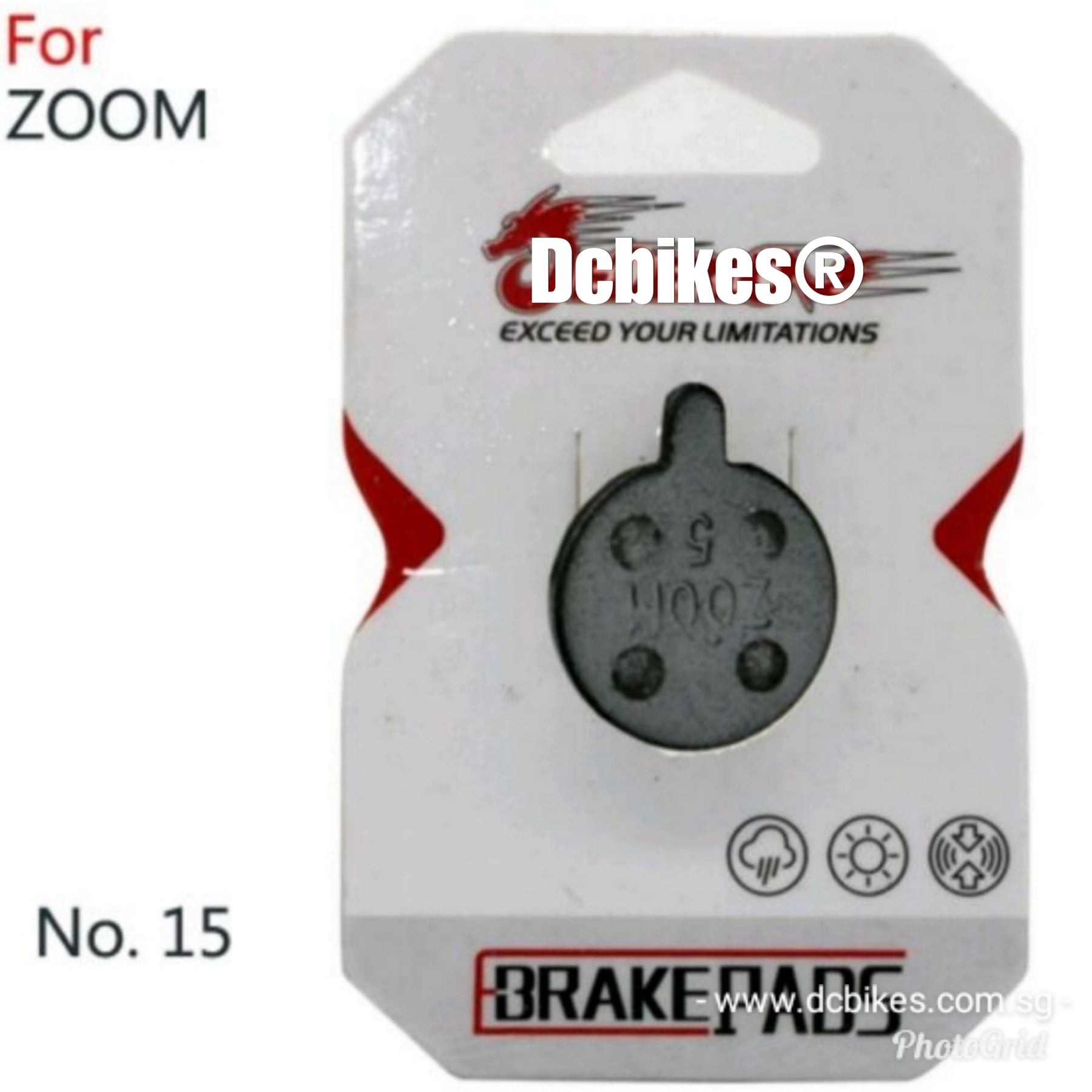 zoom bike brake pads