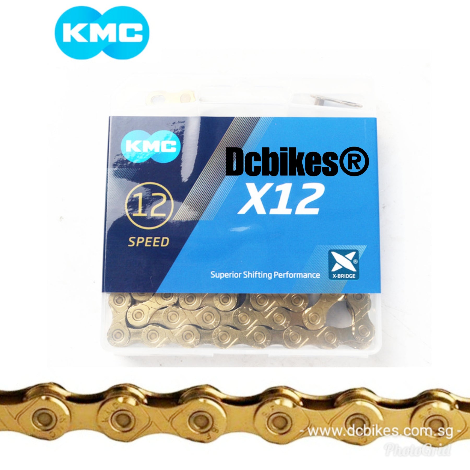 gold 12 speed chain