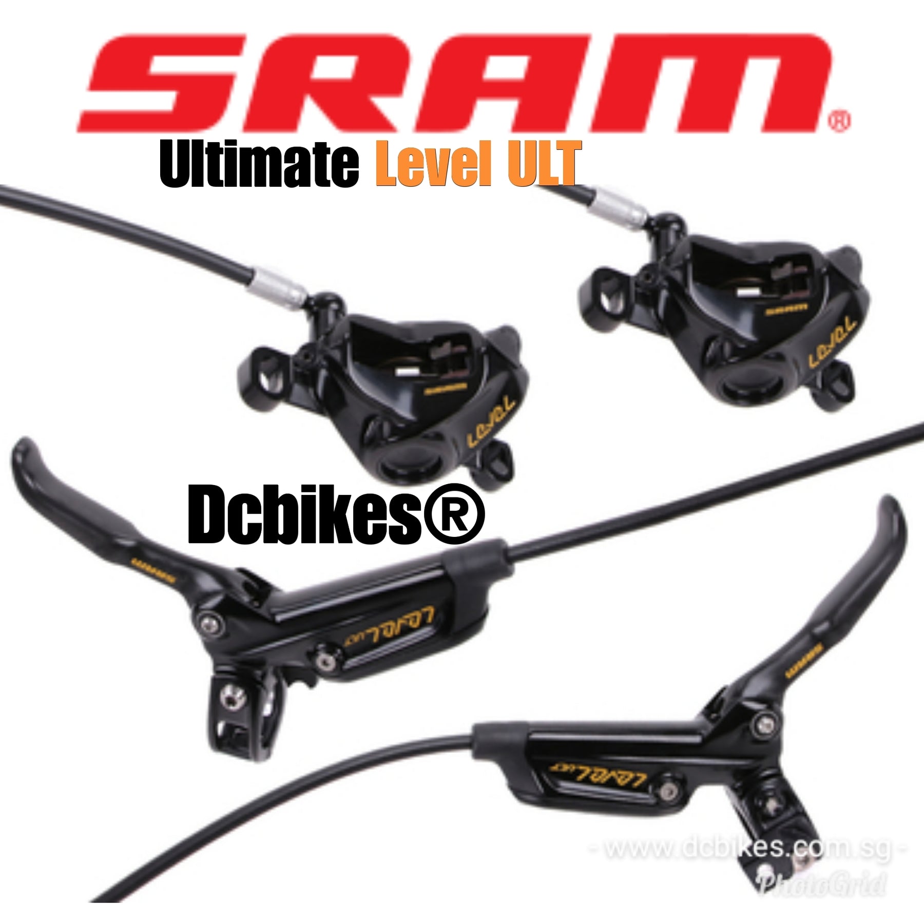 sram hydraulic brake set