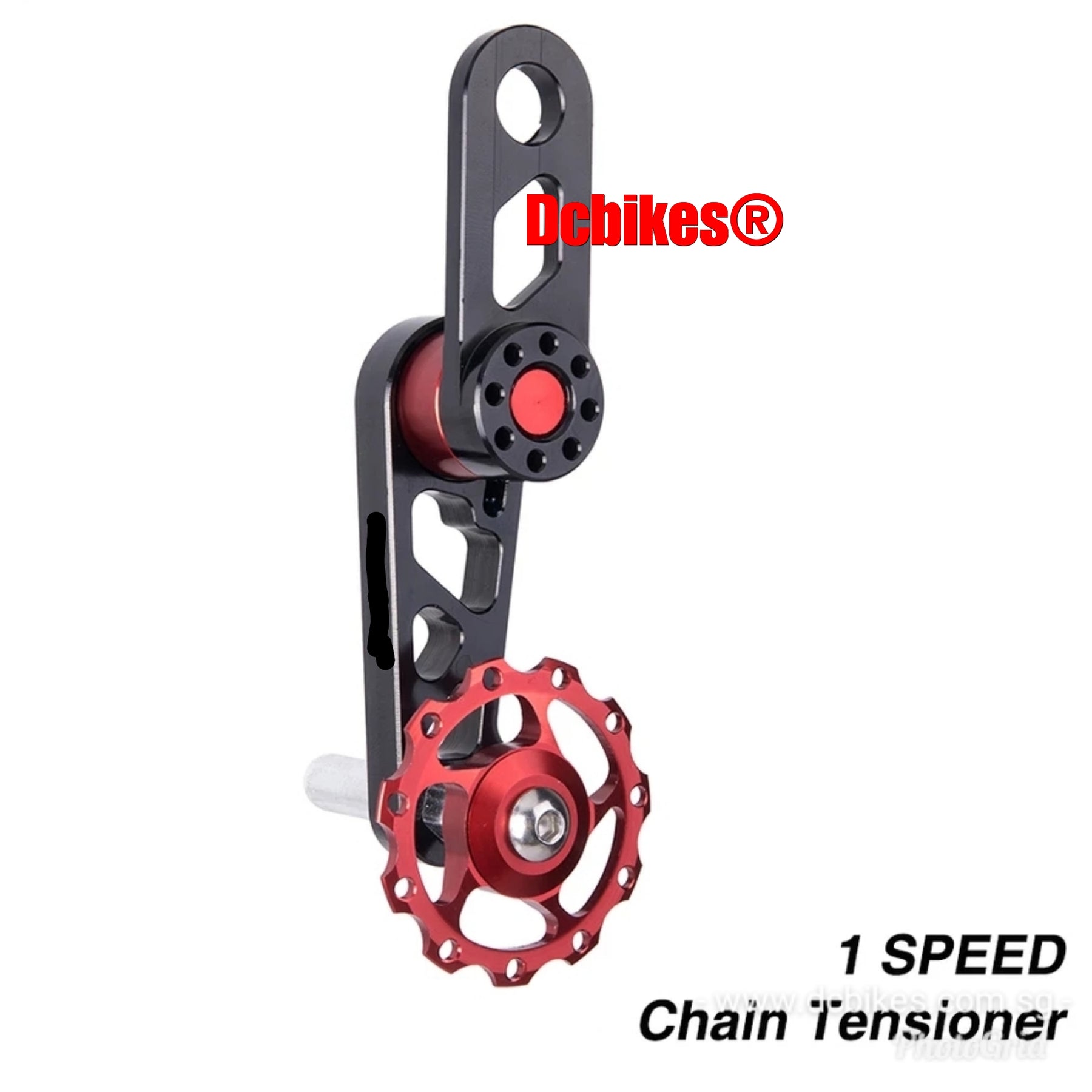 DJ Single Speed Chain Tensioner Adjustable Pulley Derailleur