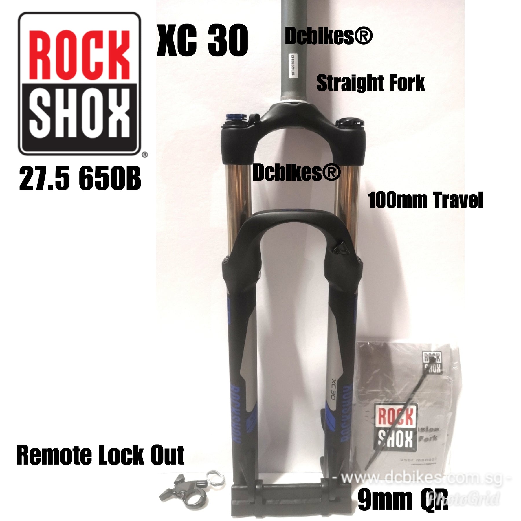 rockshox xc30 remote lockout