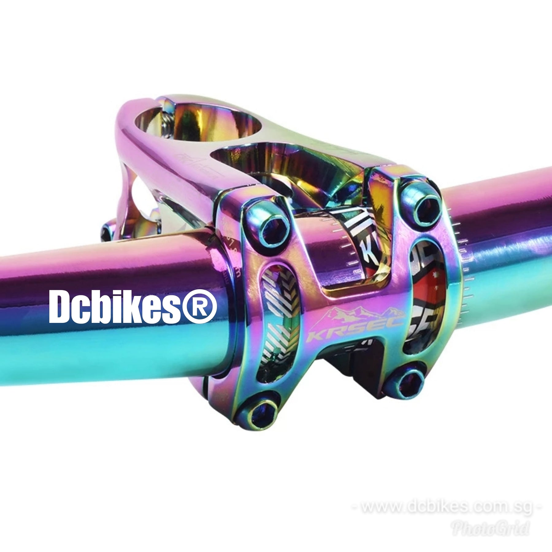 oil slick mtb handlebars