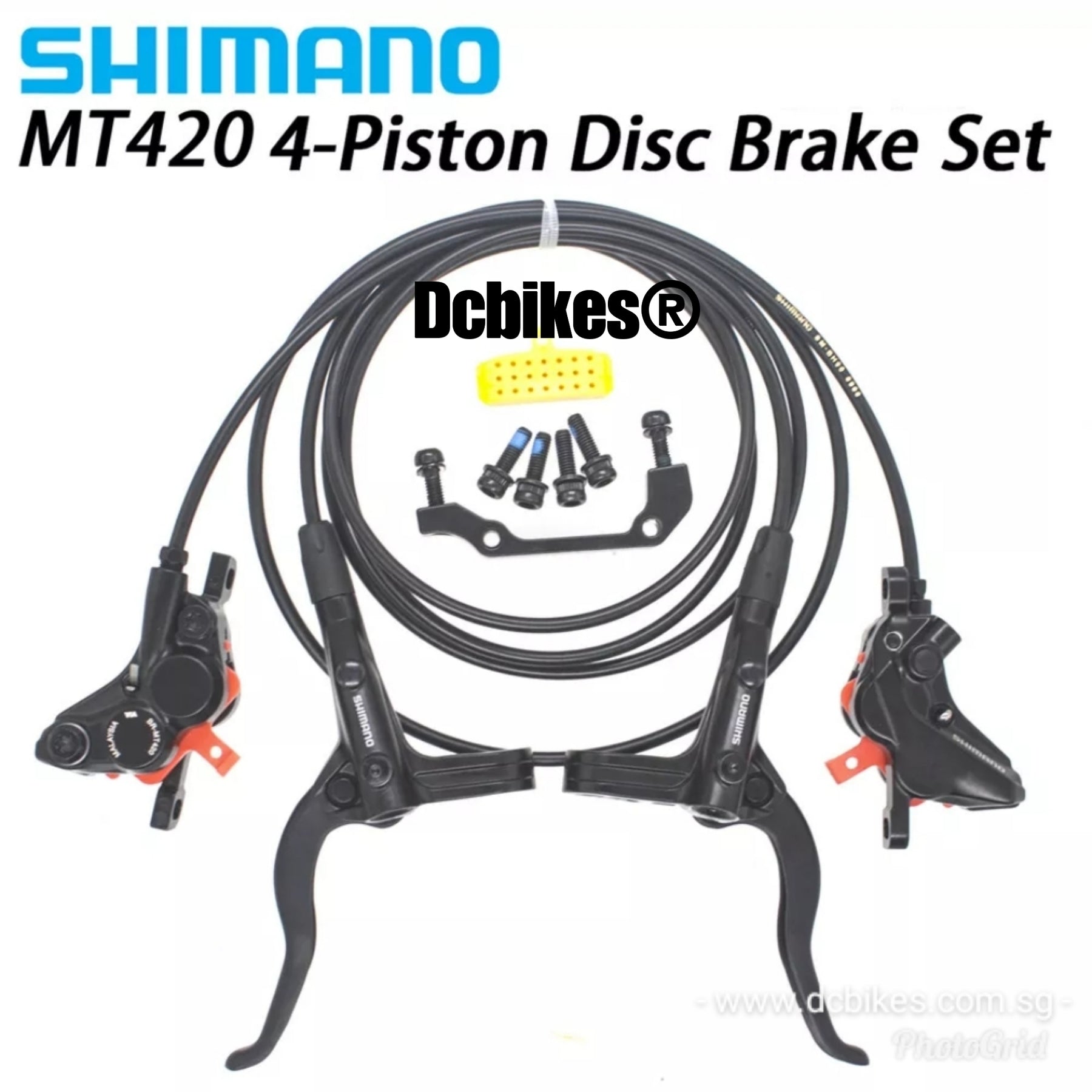 shimano hydraulic disc brake set