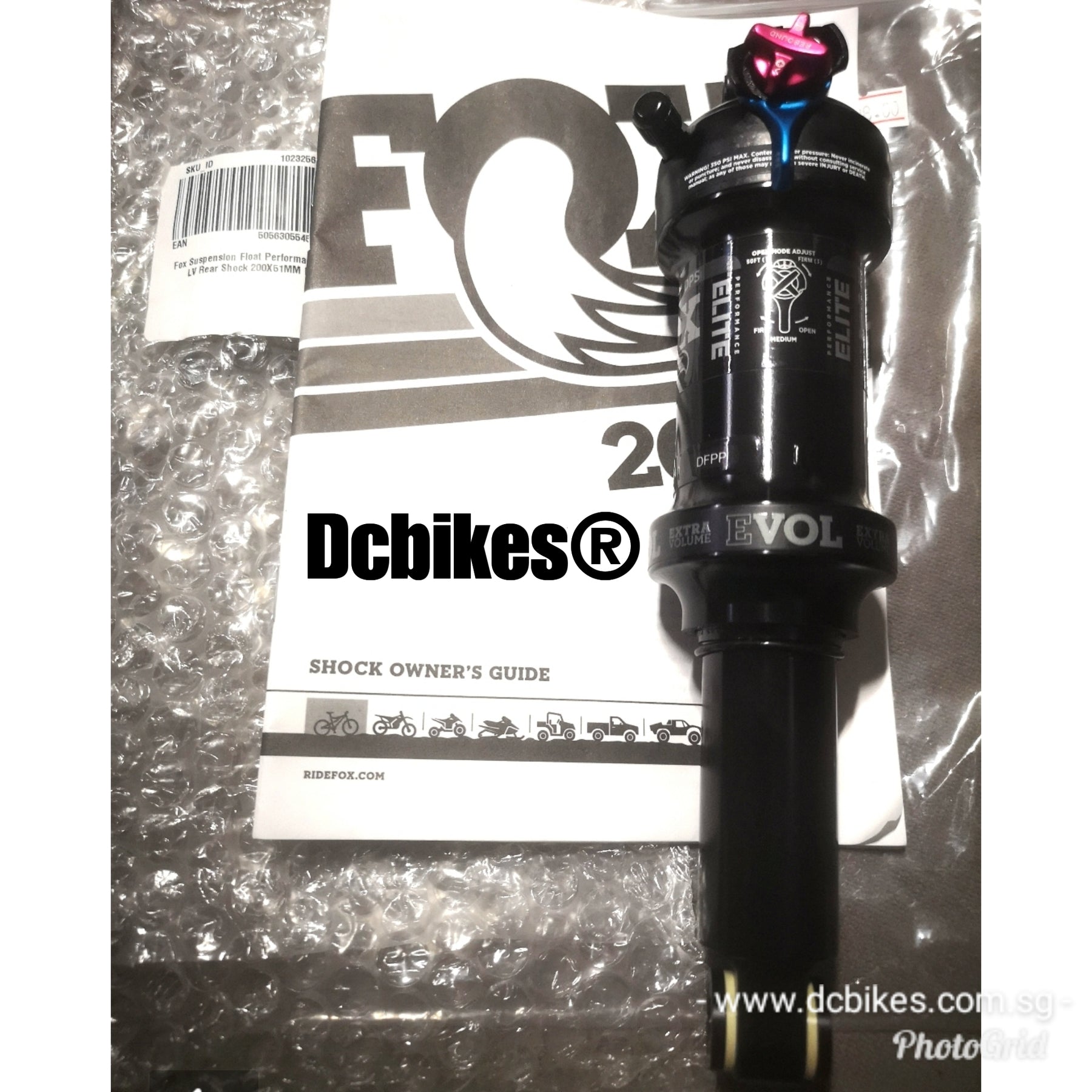 fox float performance elite rear shock