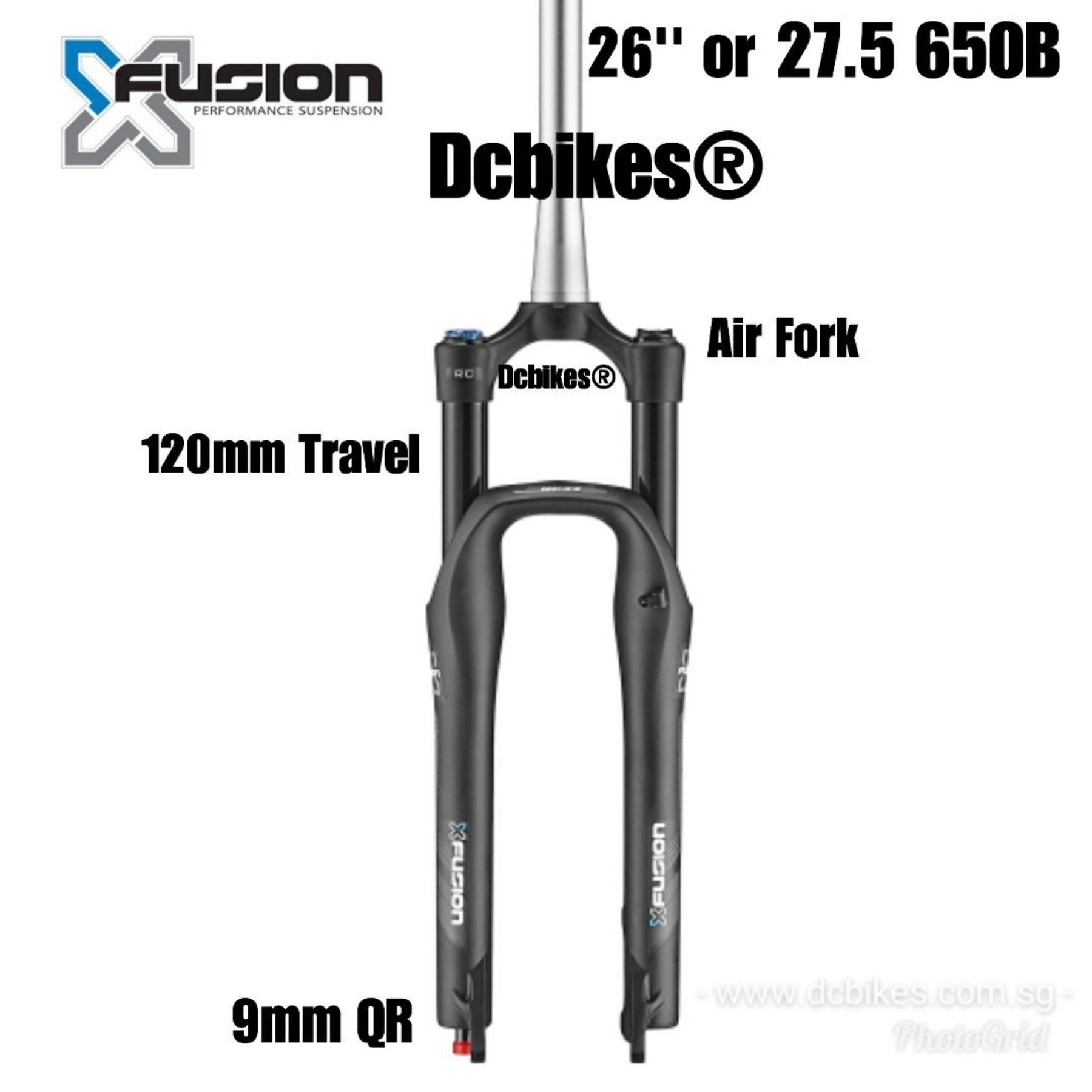 x fusion 100mm fork