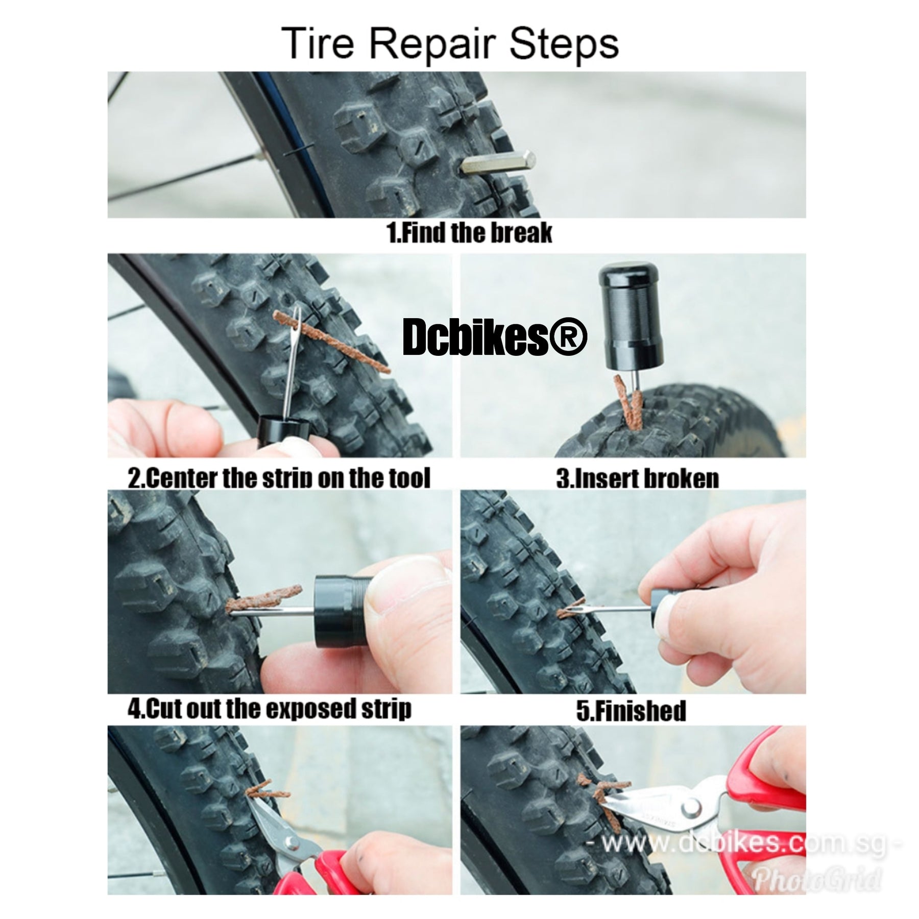 emergency puncture repair kit bike