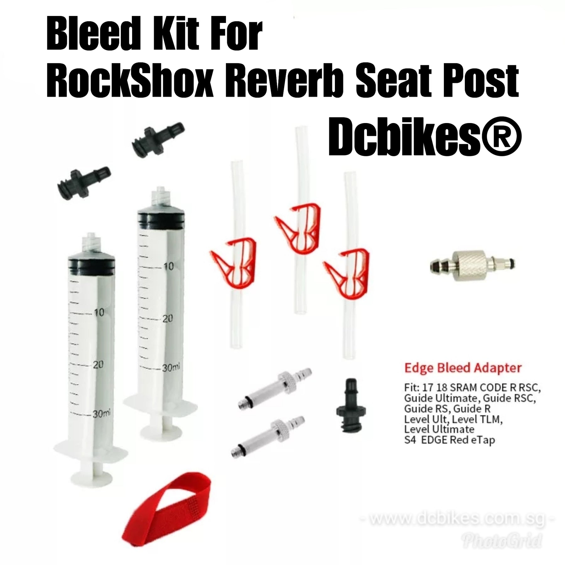 rockshox reverb dropper post bleed