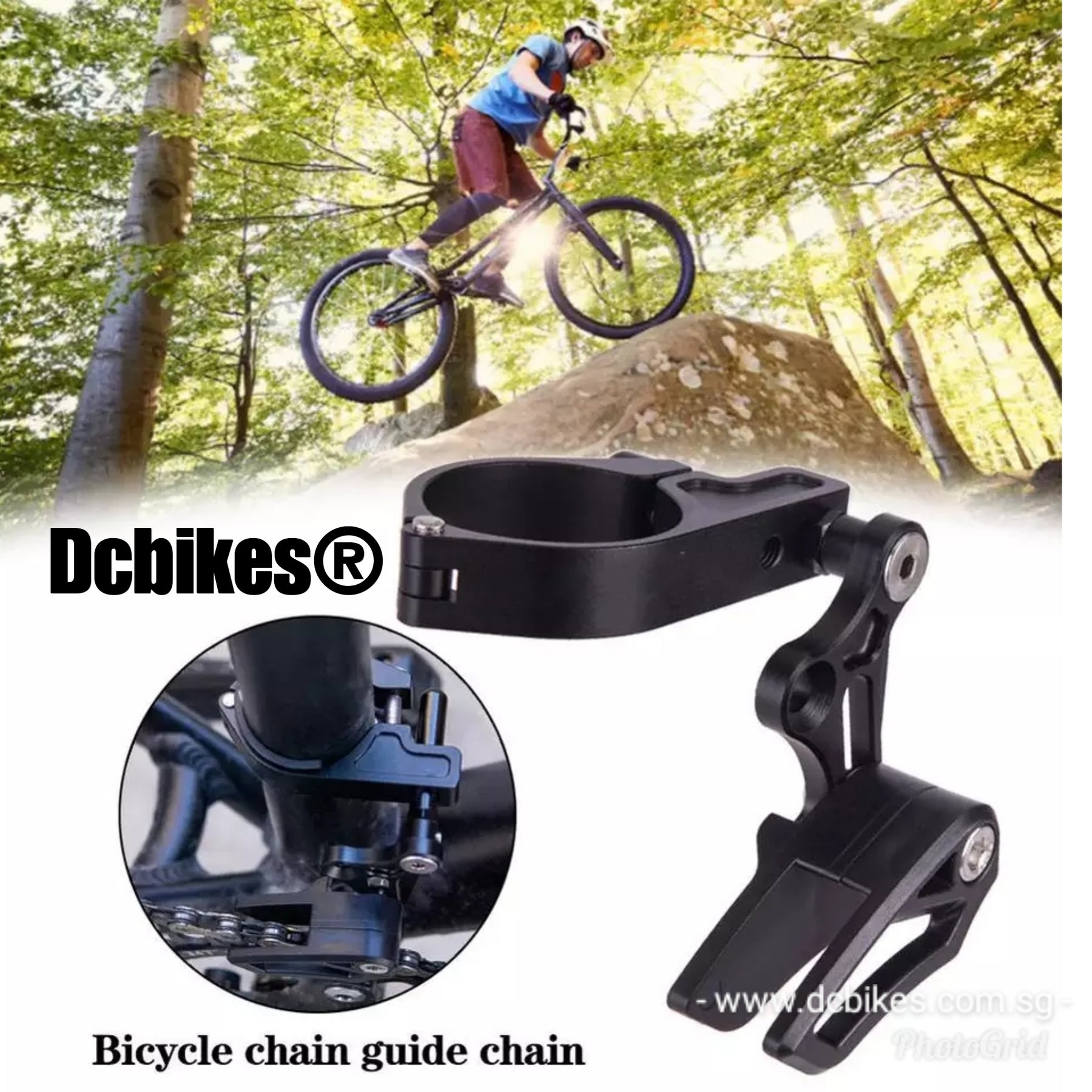 downhill chain guide