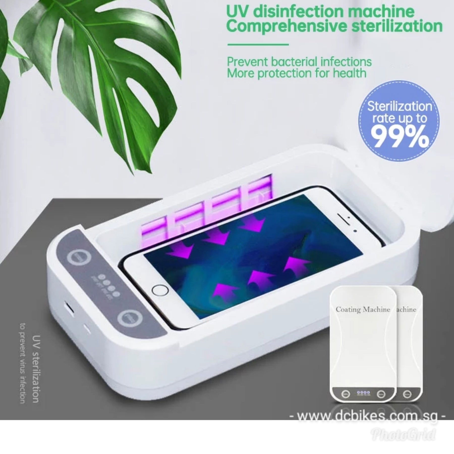 mobile phone sanitizer machine