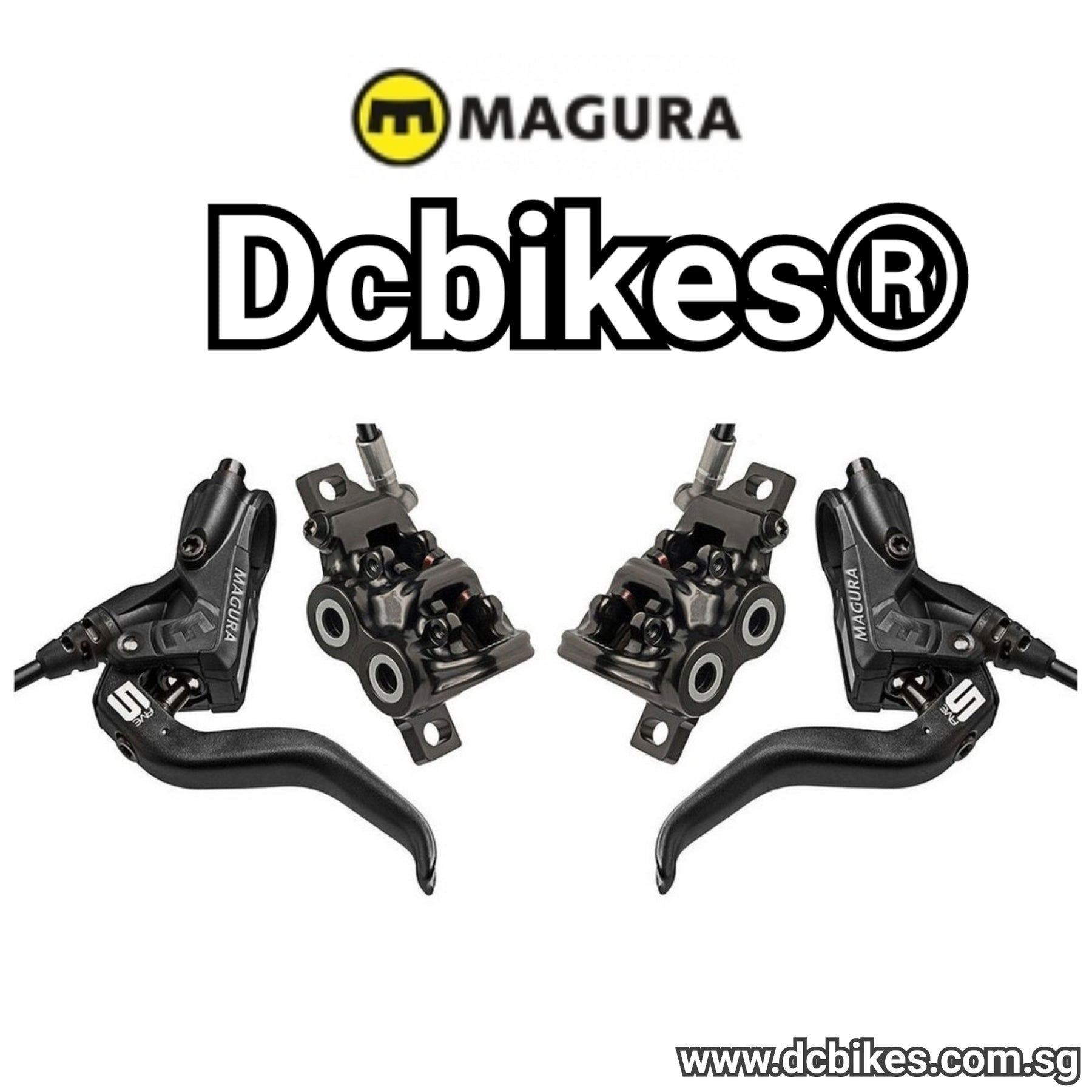 magura mt5 disc brake set