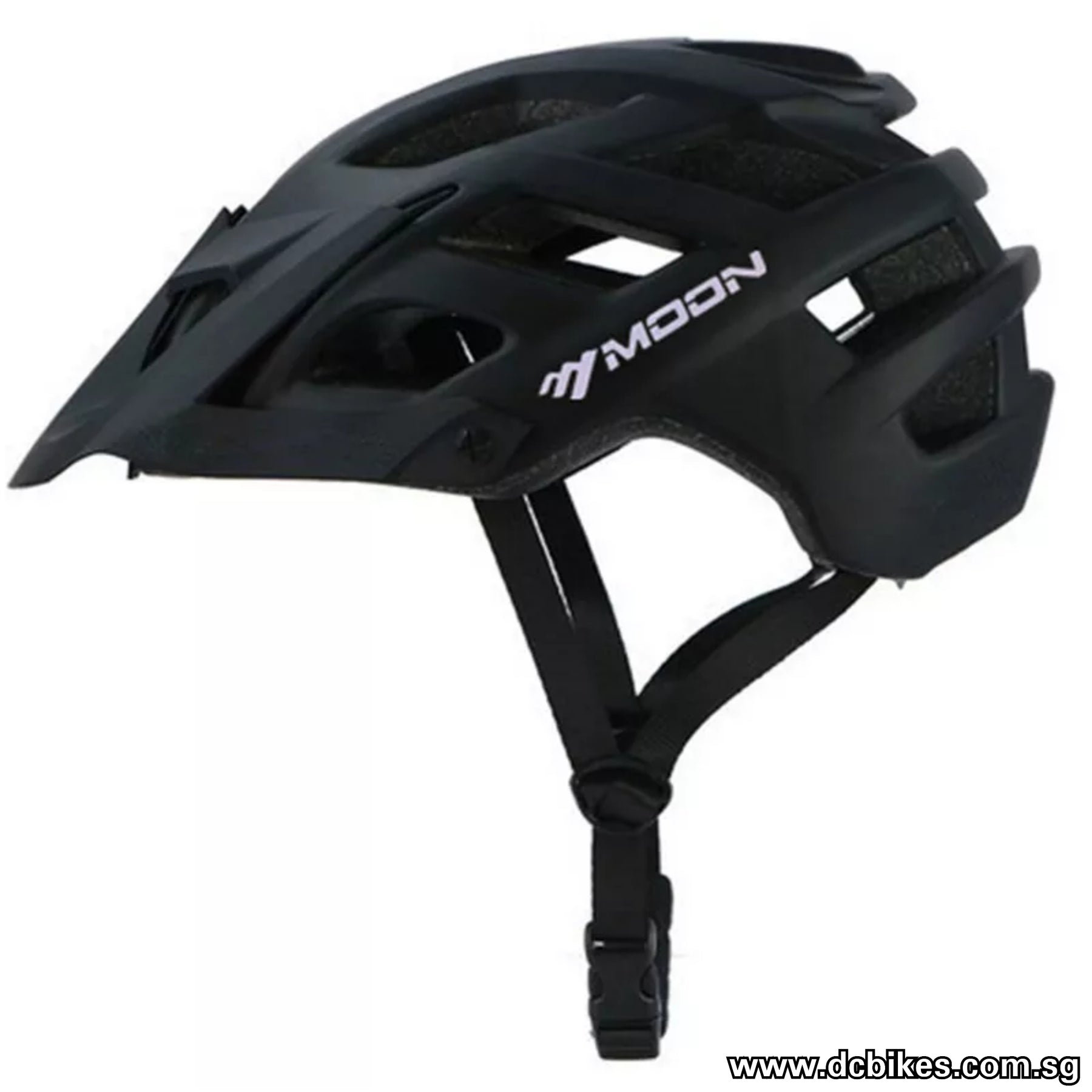 matt black bike helmet