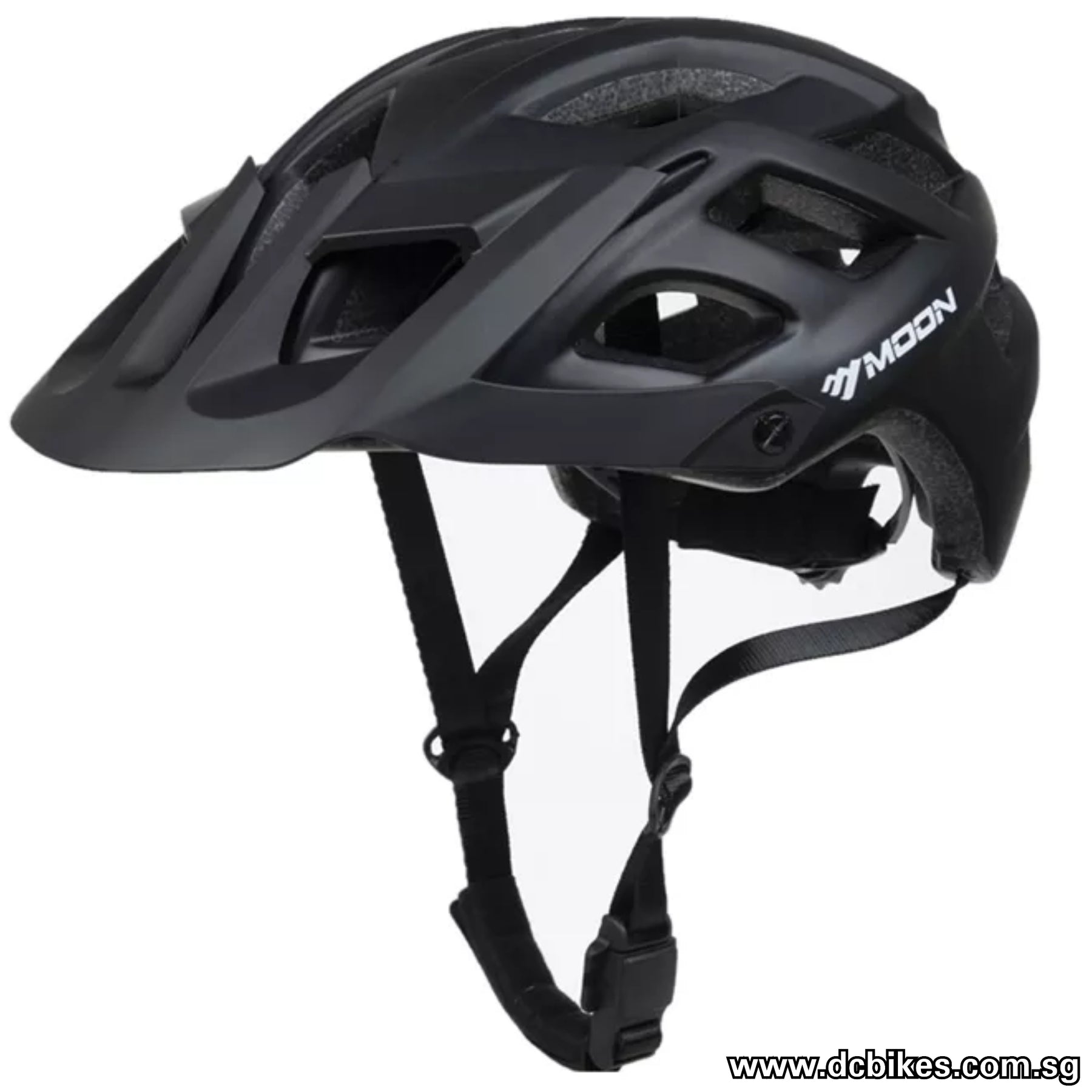 matt black bike helmet