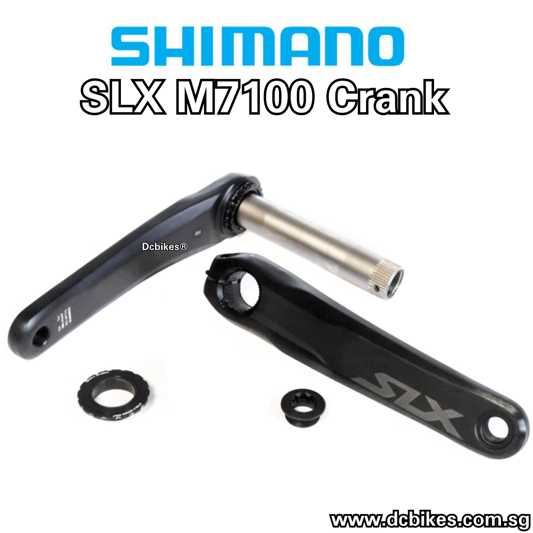 shimano slx 170mm crankset