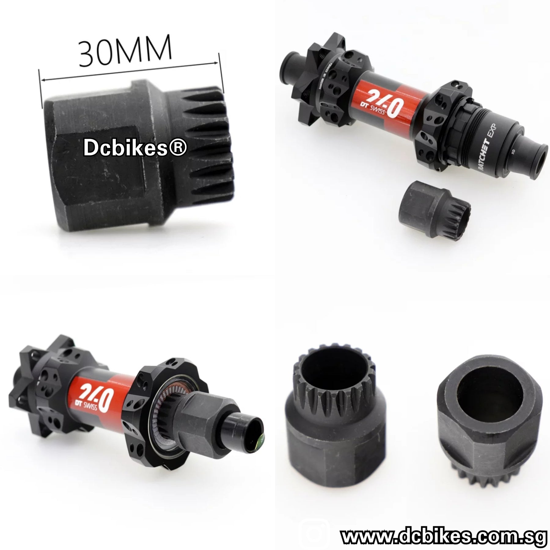 60T/54T/36T/18T Star Ratchet Service Kit SL For DT Hubs – Dcbikes