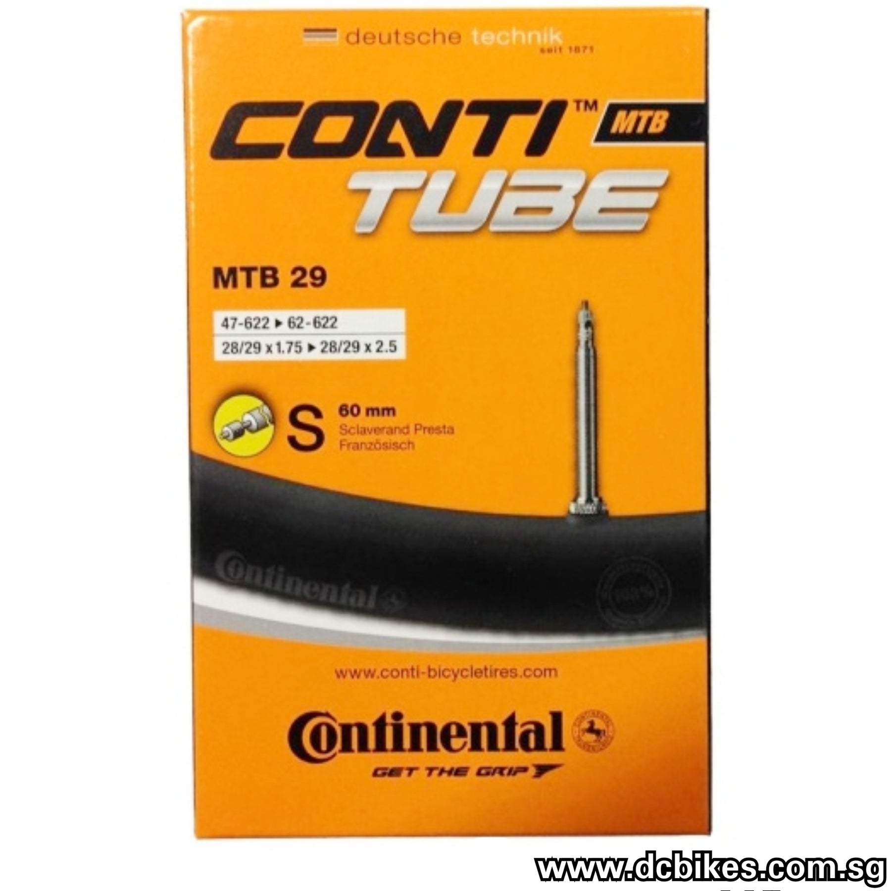 LifeLine 26 | 27.5 X 2.1 - 2.5 Presta 48mm MTB Road Inner Tube