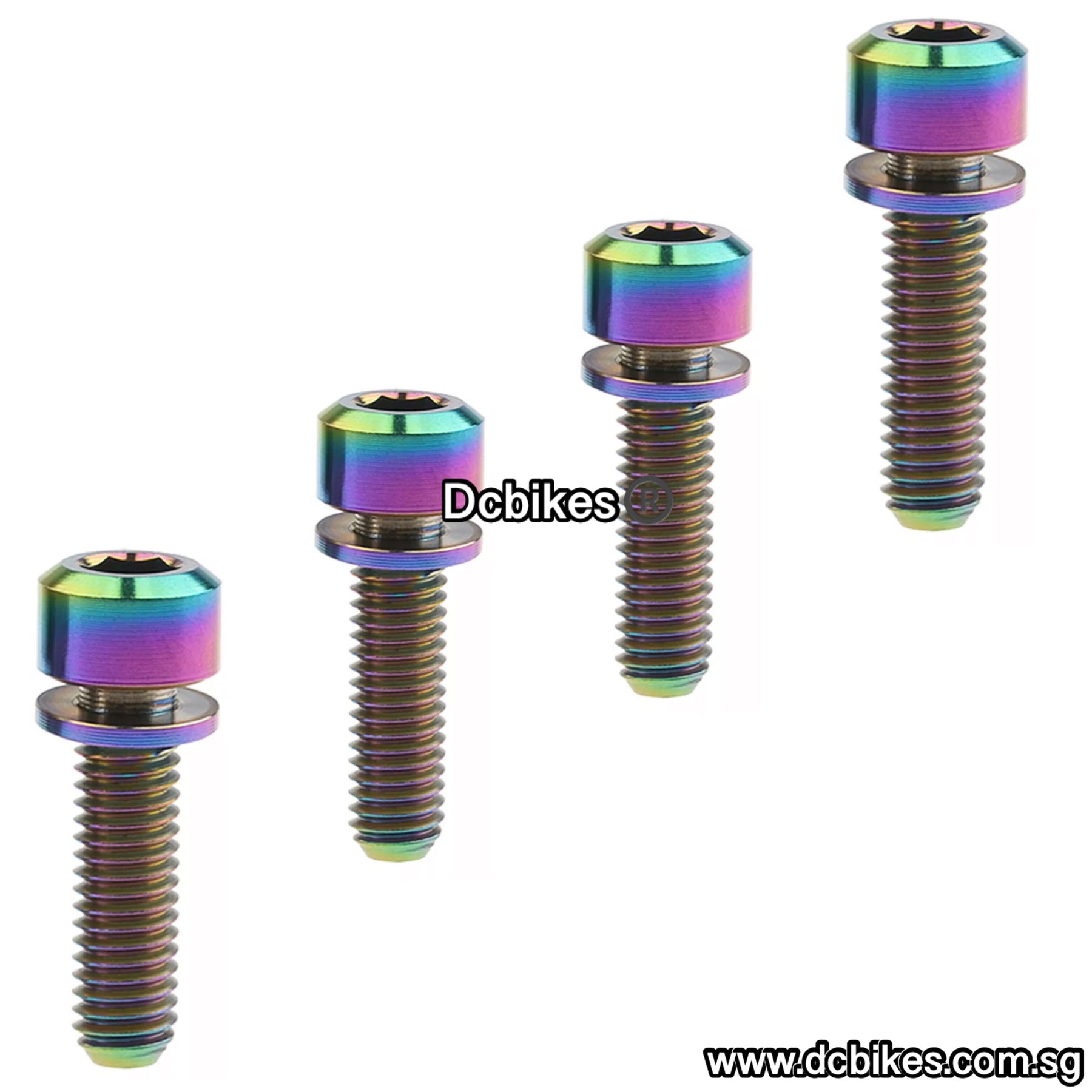 Bicycle Bike Brake Handle Bolt Oil Pipe Screw M8X0.75 Tc4 Titanium