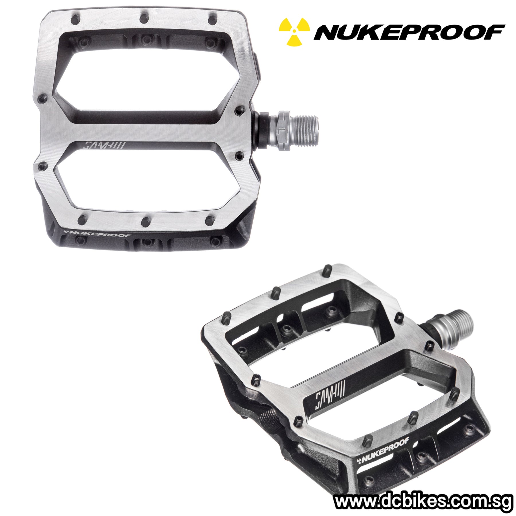 Nukeproof Horizon Pro Sam Hill Enduro Aluminum Pedals – Dcbikes