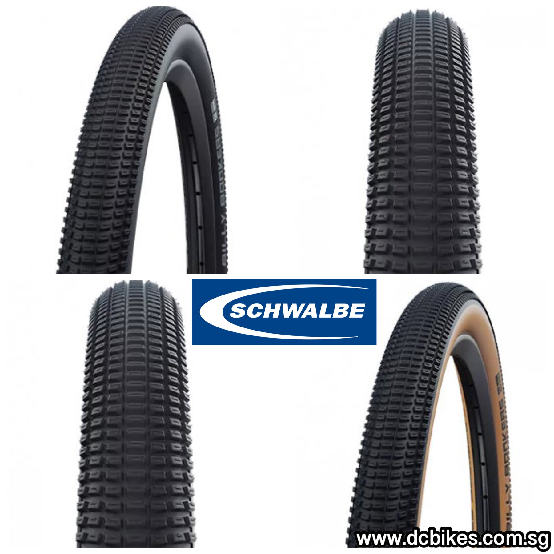 Schwalbe 20 X 2.0 | 24 X 2.0 Billy Bonkers Bronze Chocolate 