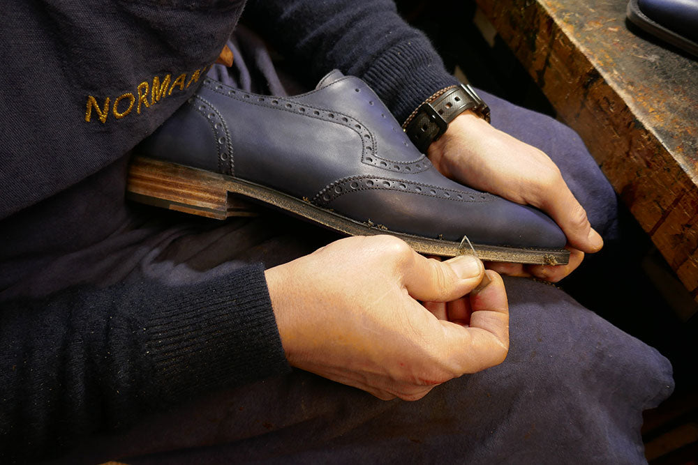 The Art of Hand Finishing Shoes by Norman Vilalta Bespoke Shoemakers