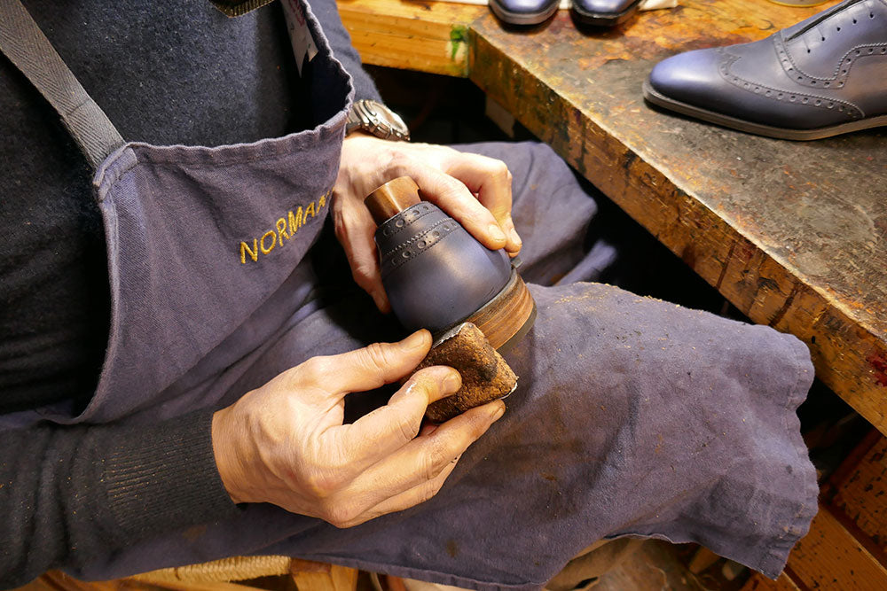 The Art of Hand Finishing Shoes by Norman Vilalta Bespoke Shoemakers