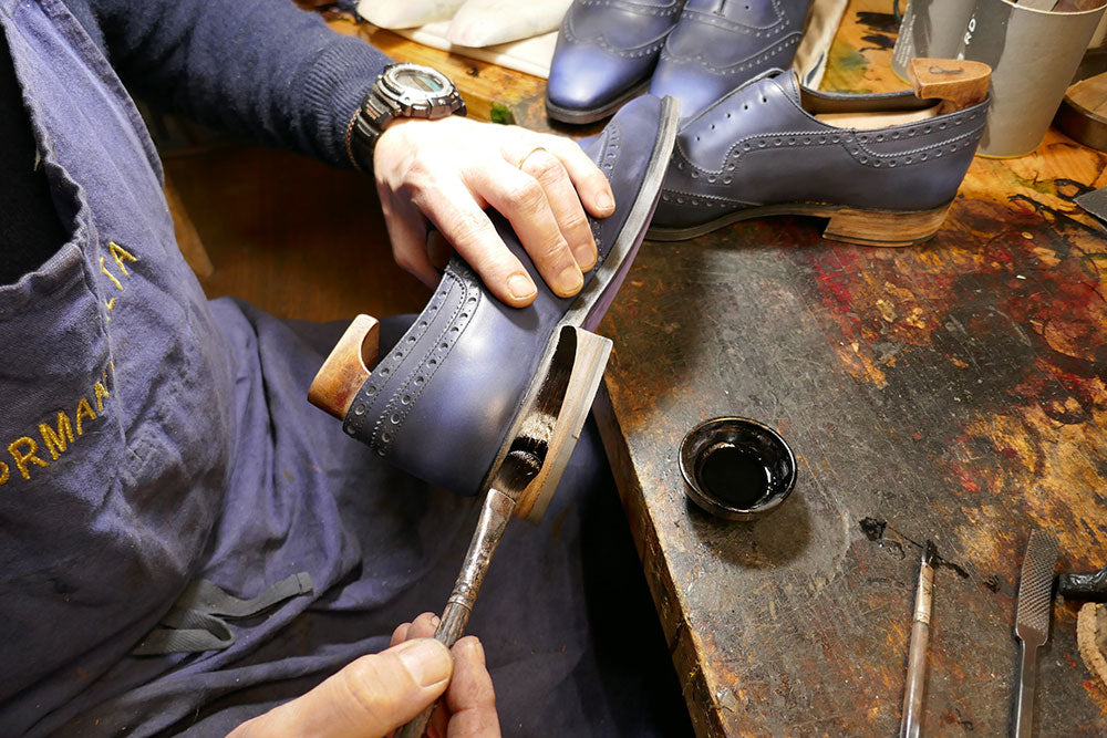 The Art of Hand Finishing Shoes by Norman Vilalta Bespoke Shoemakers