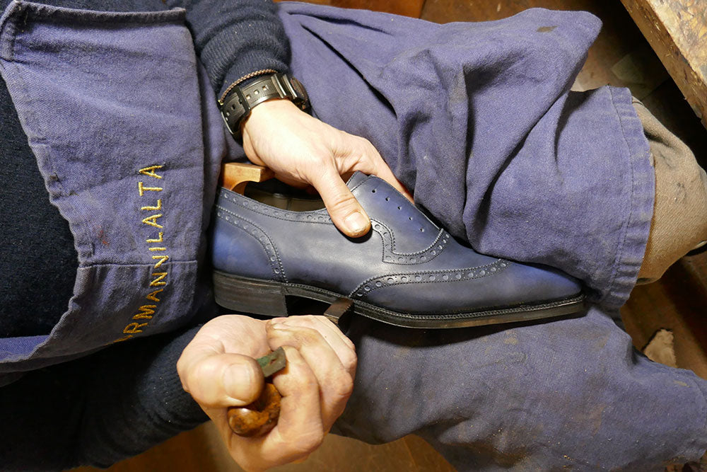 The Art of Hand Finishing Shoes by Norman Vilalta Bespoke Shoemakers