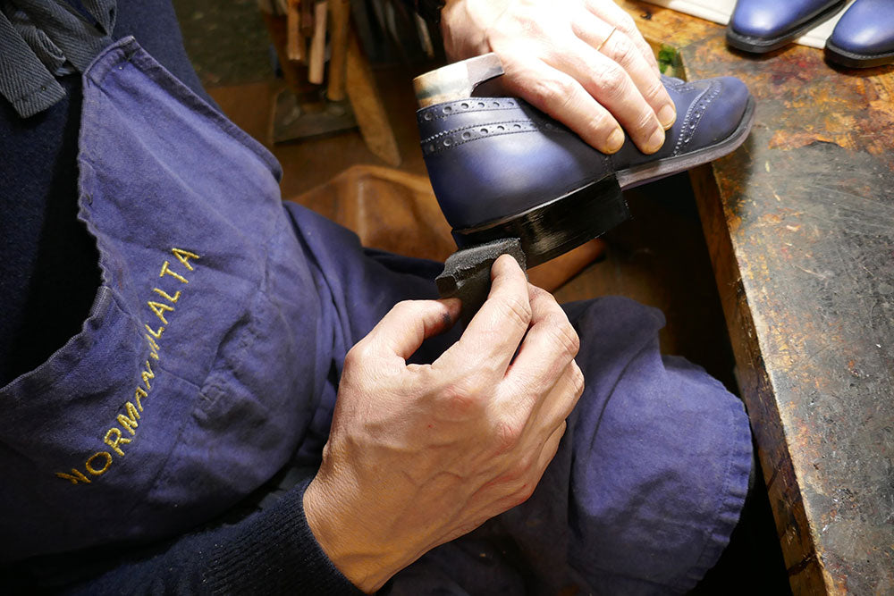 The Art of Hand Finishing Shoes by Norman Vilalta Bespoke Shoemakers