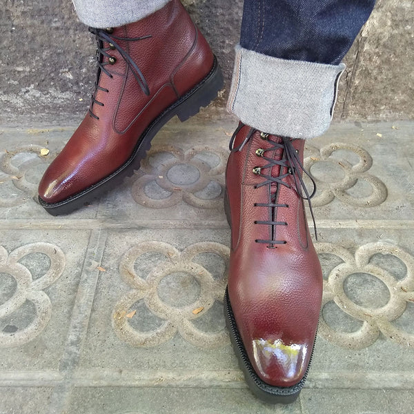 Balmoral Simple Boot by Norman Vilalta made in Spain