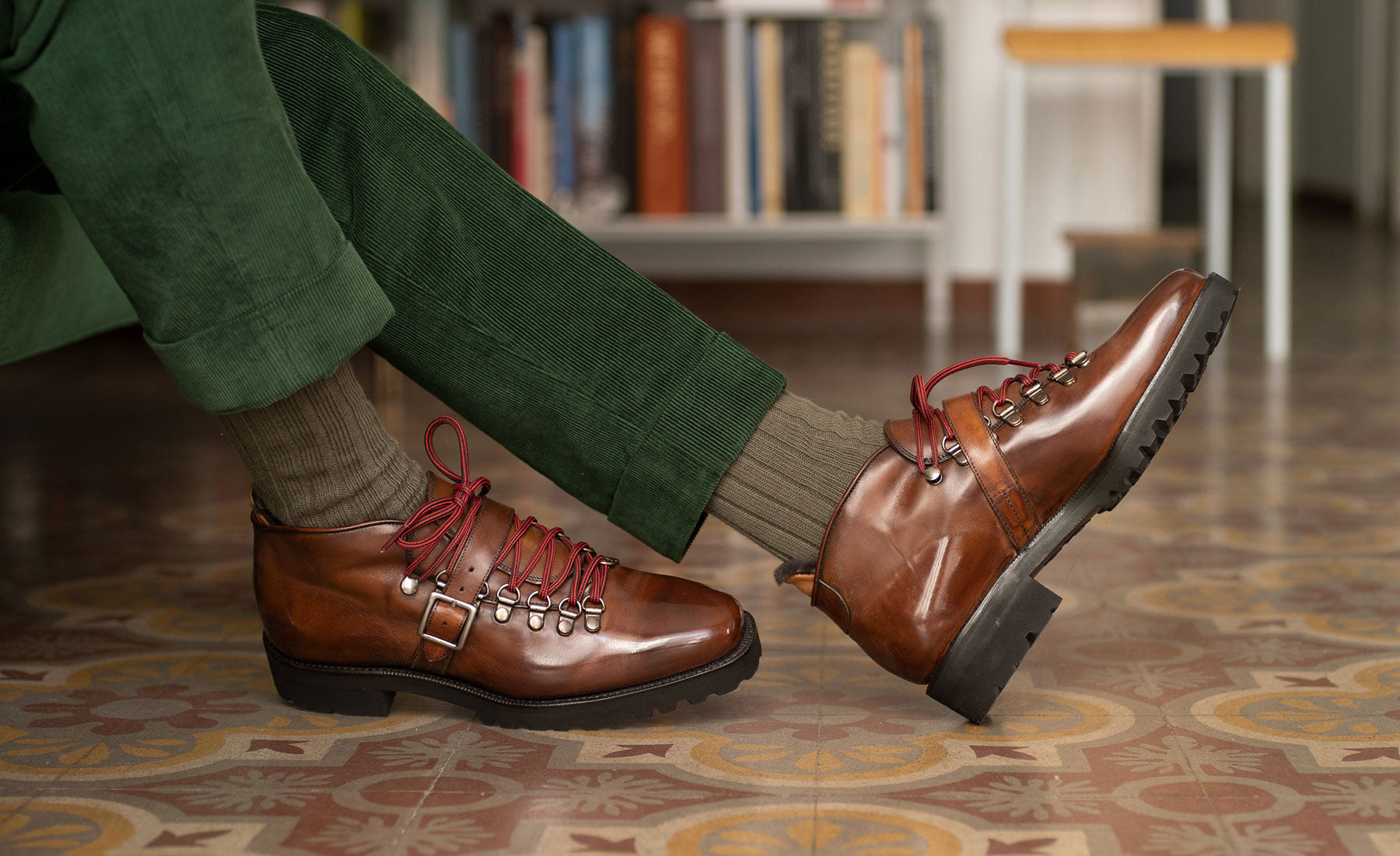 Borcego Mountain Boots by Norman Vilalta Bespoke Shoemakers