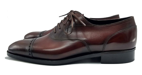 Norman Vilalta, Bespoke Shoemaker - Men's Shoes Barcelona, Spain - Captoe Oxford