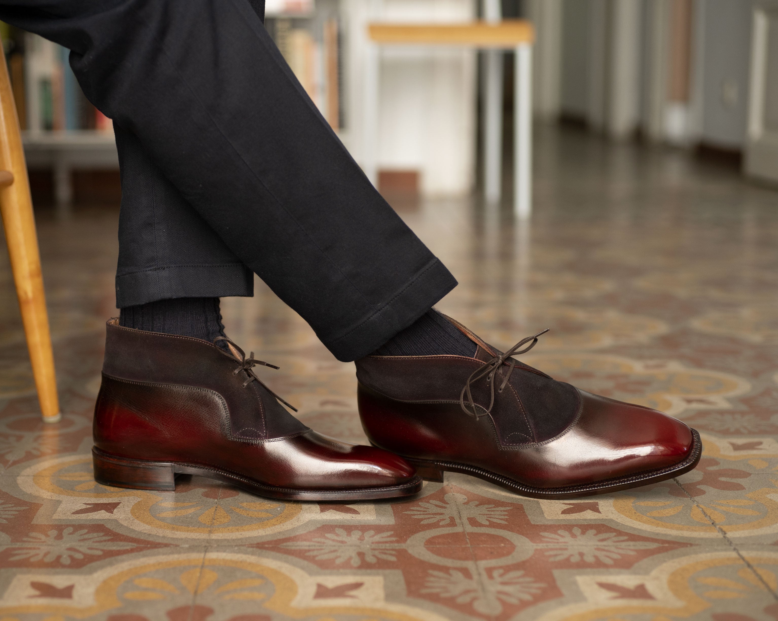 Decon Chukka Boot by Norman Vilalta Bespoke Shoemakers