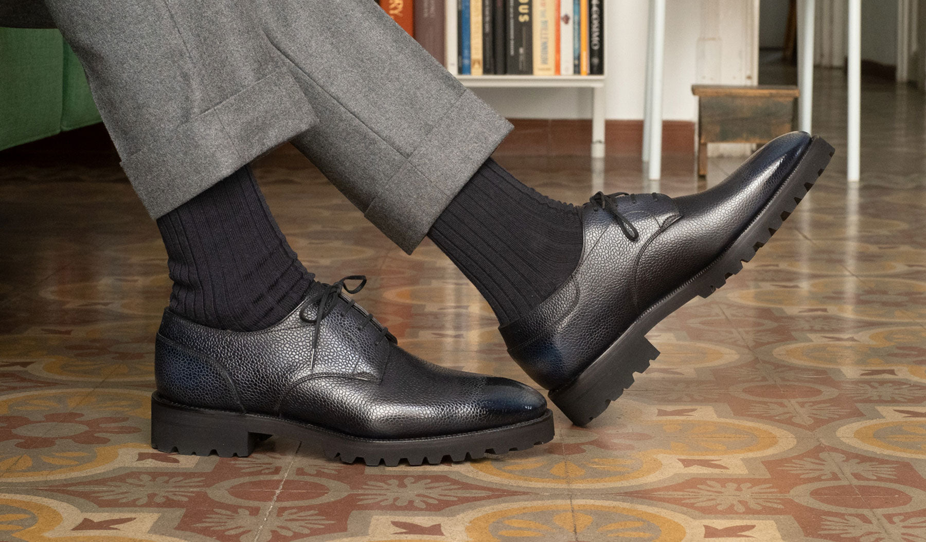 Derby Simple Shoes by Norman Vilalta Bespoke Shoemakers