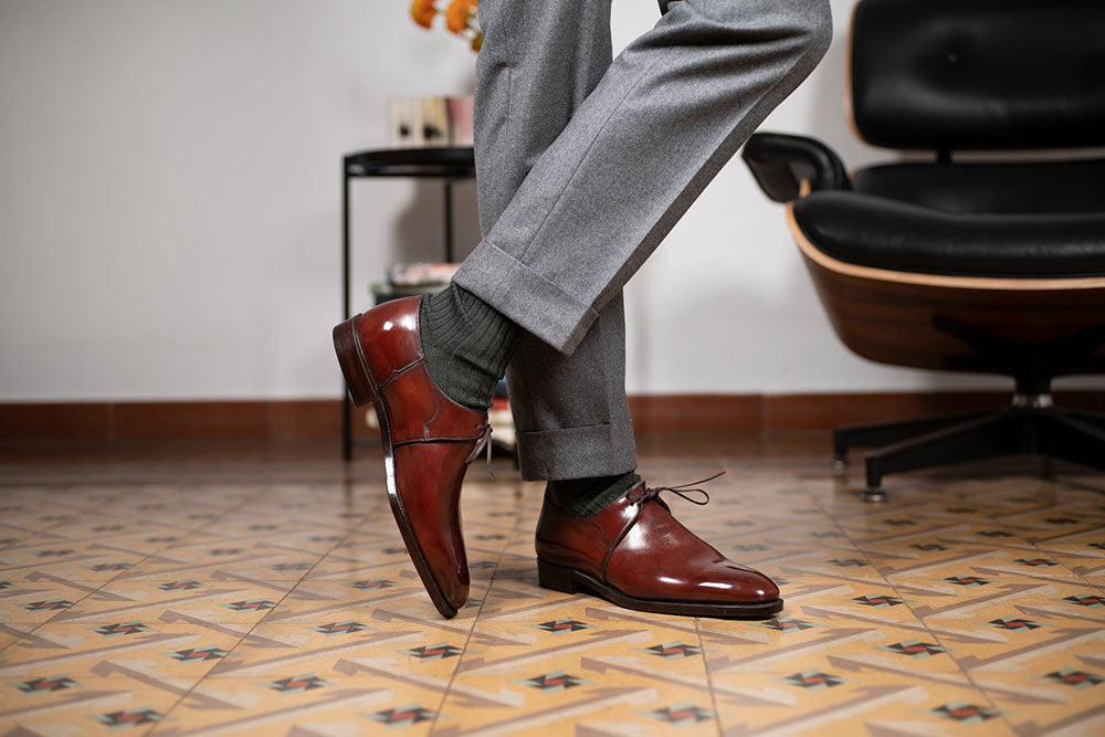 Eduardo One Eyelet Derby by Norman Vilalta Bespoke Shoemakers