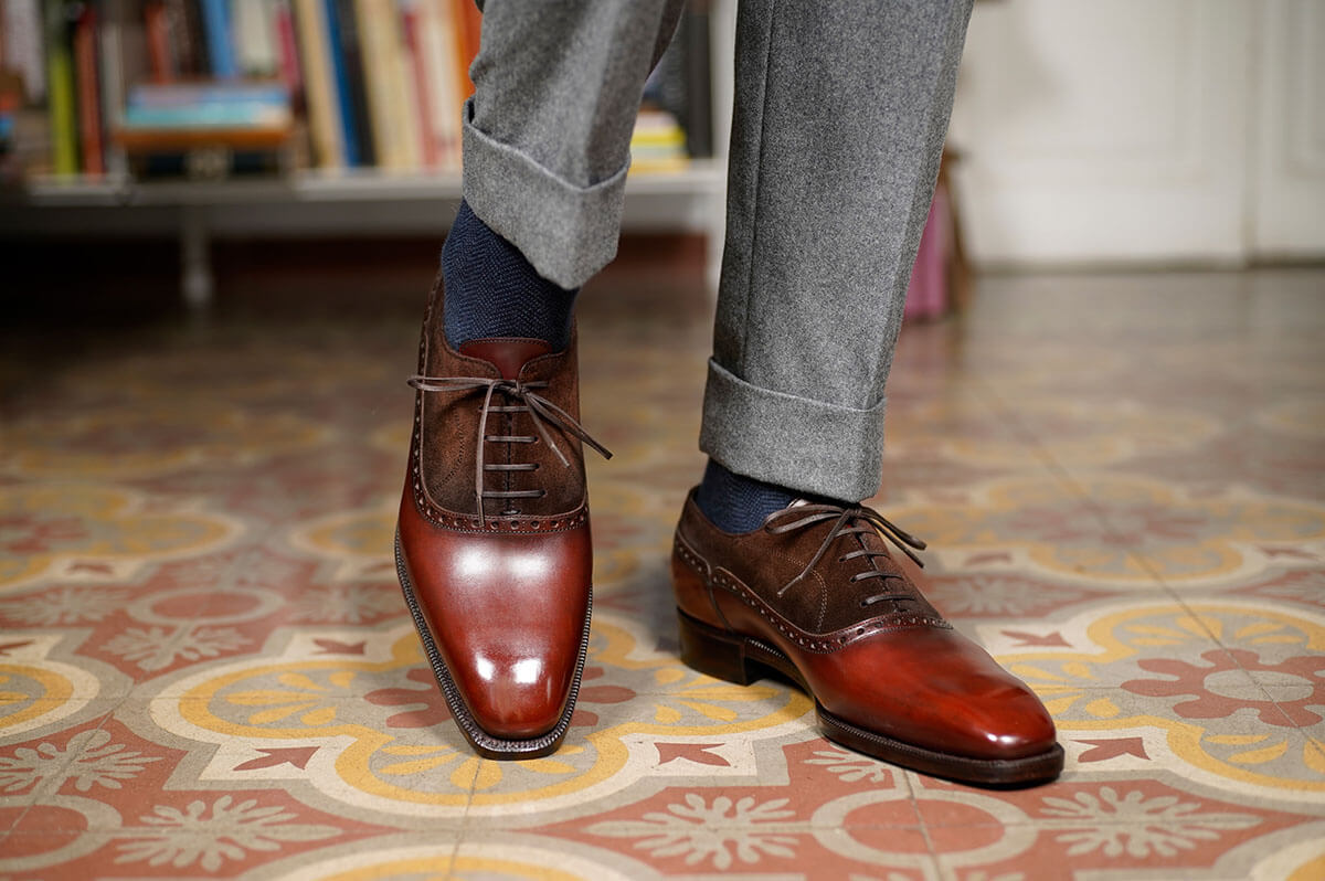 A Fall Treat GMTO Promotion Norman Vilalta Mens Oxford Shoes Spain – Norman Vilalta Bespoke Shoemakers