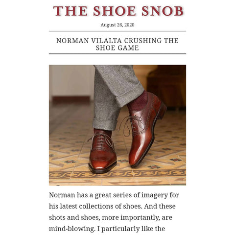 Norman Vilalta review by The Shoe Snob