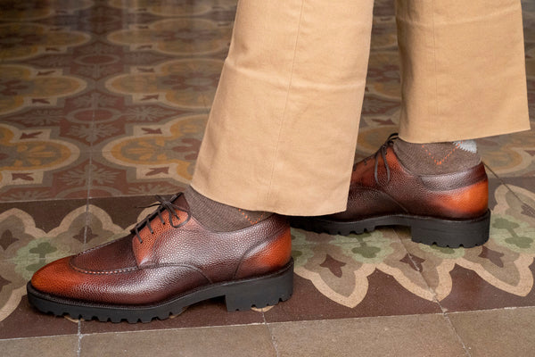 U-tip Derby by Norman Vilalta Bespoke Shoemakers