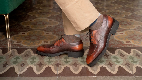 U-tip Derby by Norman Vilalta Bespoke Shoemakers