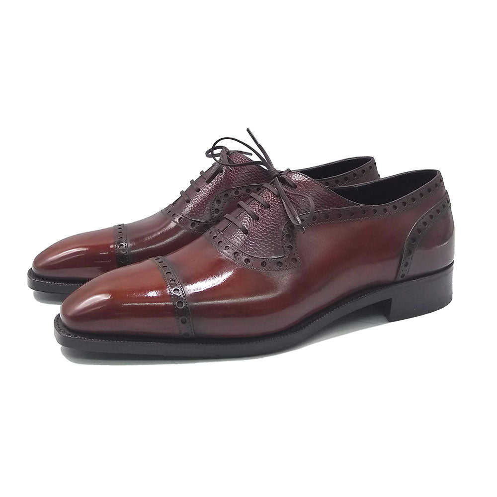 Men's Adelaide Full Brogue Oxford Shoe | Norman Vilalta Bespoke Shoemakers