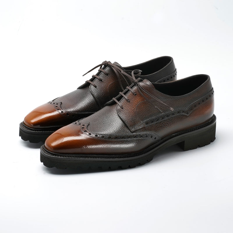 Coltrane Wingtip Balmoral Derby | Norman Vilalta Men's Derby Shoes ...