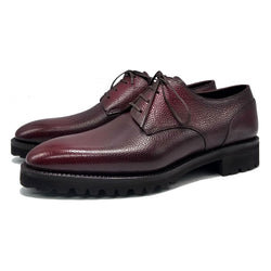 Men's Derby Simple Shoe, Oxblood